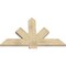 Ekena Millwork Kennewick Rough Sawn Timber Gable Bracket, Douglas Fir, 48"W x 30"H x 2"D x 6"F, 15/12 Pitch GBW048X30X0206KEN00RDF - alternate 2